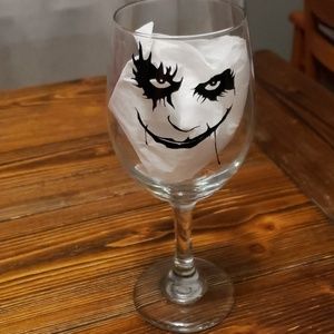 Handmade wine glass